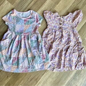 Lot of 2, girls dresses, 4T